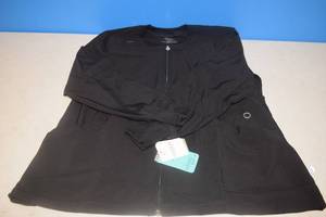 lot 482 image: Cherokee Infinity Nurse Jacket Smock - Black XL