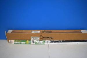 lot 202 image: 24 Frost King PlasticBrush Door Sweeps