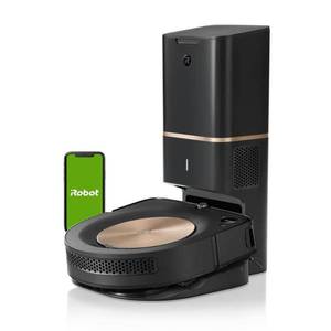 lot 13581 image: iRobot Roomba s9 (9550) Wi-Fi Connected Self-Emptying Robot Vacuum - Java Black