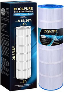 lot 13630 image: POOLPURE PLF175A Pool Filter Replaces Hayward C1750, CX1750RE, PA175, Unicel C-8417, Filbur FC-1294, Sta-Rite PXC175, Waterway PCCF-175, 817-0175P, L x OD 28 316 x8 1516, 175 sq.ft Cartridge