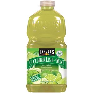 lot 23575 image: Langers Juice Drink, Cucumber Lime with Mint Cocktail, 64 Fl Oz