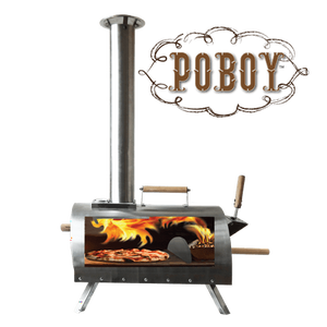 lot 23583 image: $$$ Pellethead Smokin Po Boy Charcoal and Pellet Pizza Oven