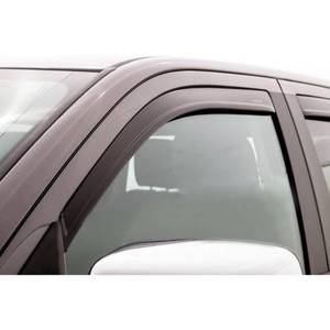 lot 23596 image: AVS 09-18 Dodge RAM 1500 Crew Cab Ventvisor In-Channel Window Deflectors 4pc - Matte Black