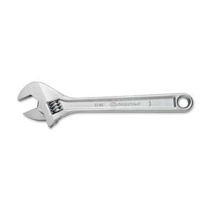 lot 23600 image: Crescent AC212VS 12-Inch Adjustable Wrench Plated Finish