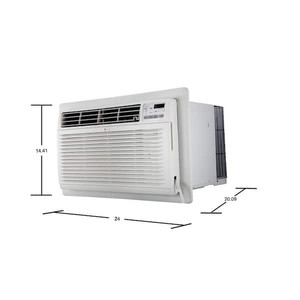 lot 33590 image: Heat and AC - 9,800 BTU 230-Volt Through-the-Wall Air Conditioner LT1037HNR Cools 450 Sq. Ft. with Heat