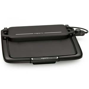 lot 33596 image: Presto� Cool-Touch Electric Griddle with Warmer Plus Black