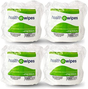 lot 33606 image: Antiseptic Heavy Duty Cleaning Wipes, Gym Equipment Wipes (4000 WipesRoll  4 RollsCSE) HealthEwipe Fitness Equipment Wipes