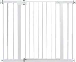 lot 33625 image: Safety 1st - Easy Install Extra Tall & Wide Gate - White