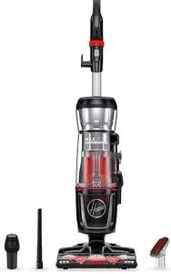 lot 43737 image: Hoover MAXLife Pro Pet Swivel Bagless Upright Vacuum Cleaner, HEPA Media Filtration, For Carpet and Hard Floor, UH74220PC, Black