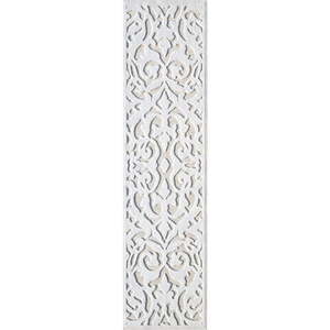 lot 43691 image: My Texas House Ladybird Modern Farmhouse Damask Woven Runner Rug 1 11 x 7 6