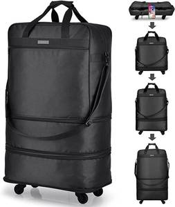 lot 33615 image: Hanke Expandable Foldable Luggage Bag Suitcase Collapsible Rolling Travel Duffel