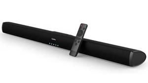 lot 10273 image: Sound Bars for TV, Saiyin Wired and Wireless Bluetooth 5.0 TV Stereo Speakers Soundbar 32���� Home Theater Surround Sound System OpticalCoaxialRCA Connection, Wall Mountable