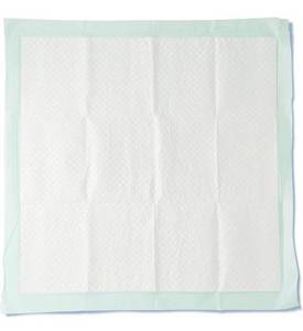 lot 10314 image: Medline Heavy Absorbency 36 x 36 Quilted Bed Pads, Large Disposable Underpads, 50 Per Case, Fluff and Polymer Core, Great Protection for Beds, Furniture, Surfaces, 5 count (Pack of 10)