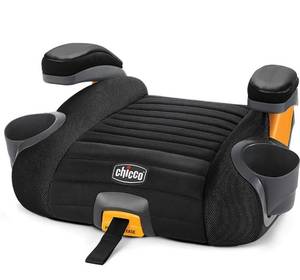 lot 10320 image: GoFit Plus Backless Booster Car Seat - Iron, 1 Count (Pack of 1)