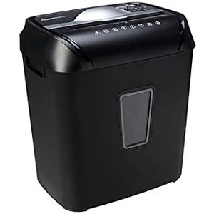 lot 10364 image: Amazon Basics 12-Sheet Cross-Cut Paper and Credit Card Home Office Shredder (B07HMPQPHY)