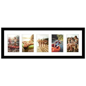 lot 10381 image: Americanflat Wood Picture Frame Black