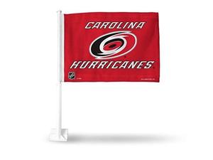 lot 10393 image: Carolina Hurricanes Car Flag