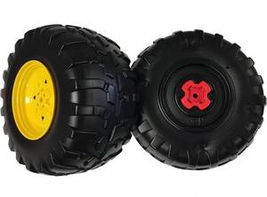 lot 10396 image: Peg Perego Iakb0834 John Deere Gator Hpx Rear Wheels Ride On (pack Of 2)