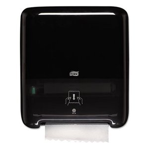 lot 10399 image: Elevation Matic Hand Towel Roll Dispenser, 13 14W X 8D X 14 34H, Black