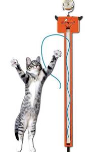 lot 10441 image: Moody Pet Fling-AMA-String Cat Toy