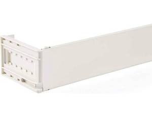 lot 10466 image: Kenney 506AP Classic 2.5 Adjustable Projection, 28 to 48-Inch Wide Pocket Curtain Rod, White