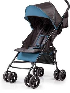 lot 10487 image: Summer 3Dmini Convenience Stroller, BlueBlack �� Lightweight Infant Stroller with Compact Fold, Multi-Position Recline, Canopy with Pop Out Sun Visor and More �� Umbrella Stroller for Travel and More