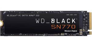 lot 39820 image: WD_BLACK 1TB SN770 NVMe Internal Gaming SSD Solid State Drive - Gen4 PCIe, M.2 2280, Up to 5,150 MBs - WDS100T3X0E