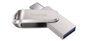 lot 39821 image: SanDisk 64GB Type-C Ultra Dual Drive Luxe USB Flash Drive