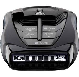 lot 39826 image: Cobra RAD 480i Laser Radar Detector Long Range Detection, Bluetooth, iRadar App, LaserEye Front and Rear Detection, Next Gen IVT Filtering, Black