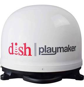 lot 39831 image: $$ Winegard White Company PL-7000 Dish Playmaker Portable Antenna, Retail $309