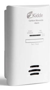 lot 39869 image: Kidde Carbon Monoxide Detector, AC Plug-In with Battery Backup, CO Alarm with Replacement Alert