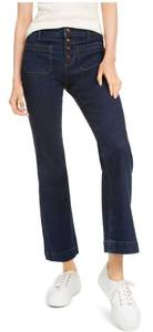 lot 39871 image: Oat Womens Sailor Bootcut Jeans Blue Size 32