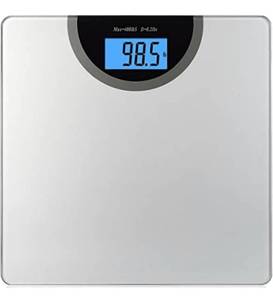 lot 39875 image: BalanceFrom Digital Body Weight Bathroom Scale with Step-On Technology and Backlight Display
