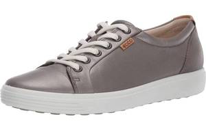lot 39879 image: ECCO Womens Soft Sneaker Color Stone Metallic Size 5-5.5