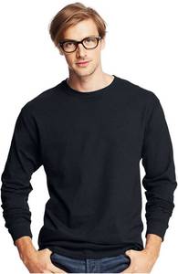lot 39884 image: Mens Essential-T Long-Sleeve T-Shirt 4-pack,  Long-Sleeve Tee, Super Soft Cotton T-Shirt, Multipack