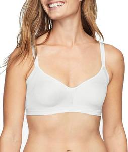 lot 39903 image: Warners Womens Easy Does It Underarm Smoothing with Seamless Stretch Wireless Lightly Lined Comfort Bra Rm3911a Size Large