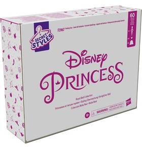 lot 39908 image: Disney Princess Secret Styles Royal Ball Collection, Small Princess Dolls with Dresses, Toy for Girls Ages 4 Years and Up