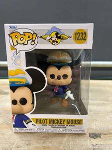 lot 39912 image: Disney Mickey Mouse One  Walts Plane - Pilot Mickey Mouse Funko Pop