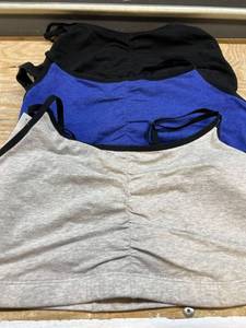 lot 39914 image: Fruit of the Loom Womens Built Up Tank Style Sports Bra, 3 Pack, Size 44