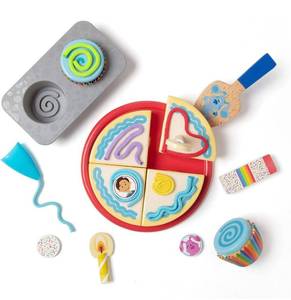 lot 39917 image: Melissa & Doug Blues Clues & You Wooden Birthday Party Play Set (38 Pieces)