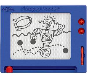 lot 59945 image: Cra-Z-Art Retro Magna Doodle Magnetic Drawing Board for kids 3 and up, BlueWhite