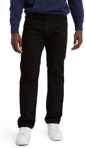 lot 59977 image: Levis Mens 505 Fit Jeans (Regular and Big & Tall)