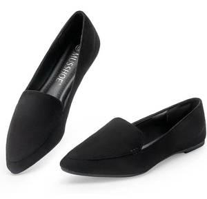lot 59979 image: MUSSHOE Loafers for Women Comfortable Pointed Toe Womens Loafers & Slip-ons Womens Flats, Size 8