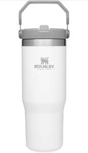 lot 59981 image: Stanley IceFlower Stainless Steel Reusable Tumbler with Straw