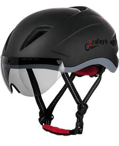 lot 59986 image: Bike Helmets for Men Women Irafaya CPSC Certified Bicycle Helmets with Detachable Magnetic Goggles&Portable Bag Adjustable Cycling Helmet with Replacement Pads for Commuter Mountain Bike