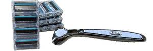 lot 59988 image: Schick Quatro Razor and Blade Refills, 1 Razor  16 Blades