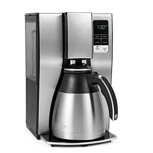 lot 61448 image: Mr. Coffee 10 Cup Thermal Programmable Coffeemaker Stainless Steel