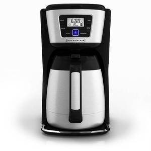 lot 61476 image: BLACKDECKER Black 12 Cup Drip Coffee Maker