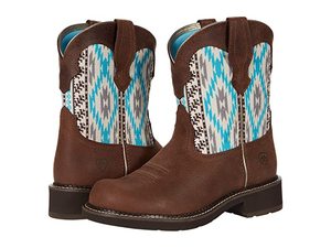 lot 61478 image: Ariat Fatbaby Heritage Twill Boots, Size 8.5
