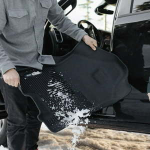 lot 61488 image: Husky Liners Weatherbeater Series Front & 2nd Seat Floor Liners fits 13-18 Toyota RAV4